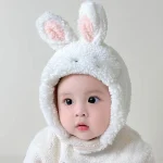 کلاه تدی و خرگوش پشمی مدل خلبانی