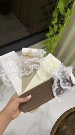 جوراب ساق بلند لب گیپور - Image 3